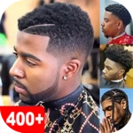 Logo of 400+ Black Men Hairstyles android Application 