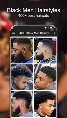 400+ Black Men Hairstyles android App screenshot 3